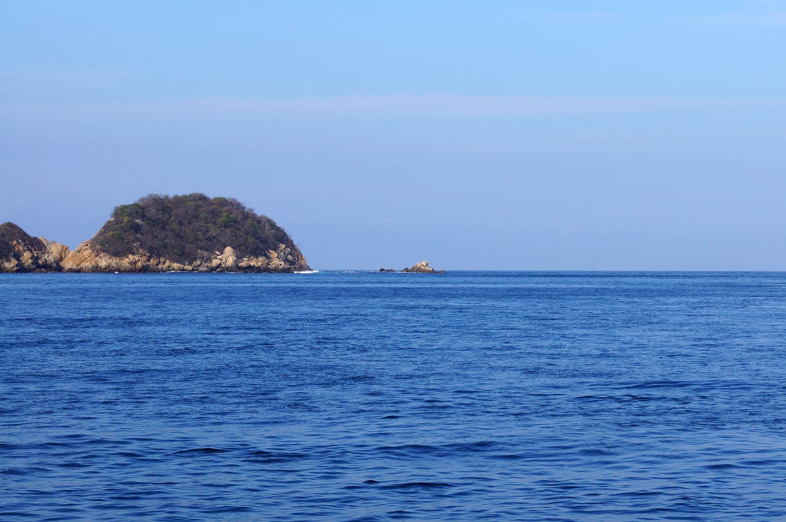 Dive site off the coast of Acapulco, Guerrero